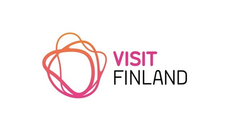 Logo da organização de Turismo Visit Finland