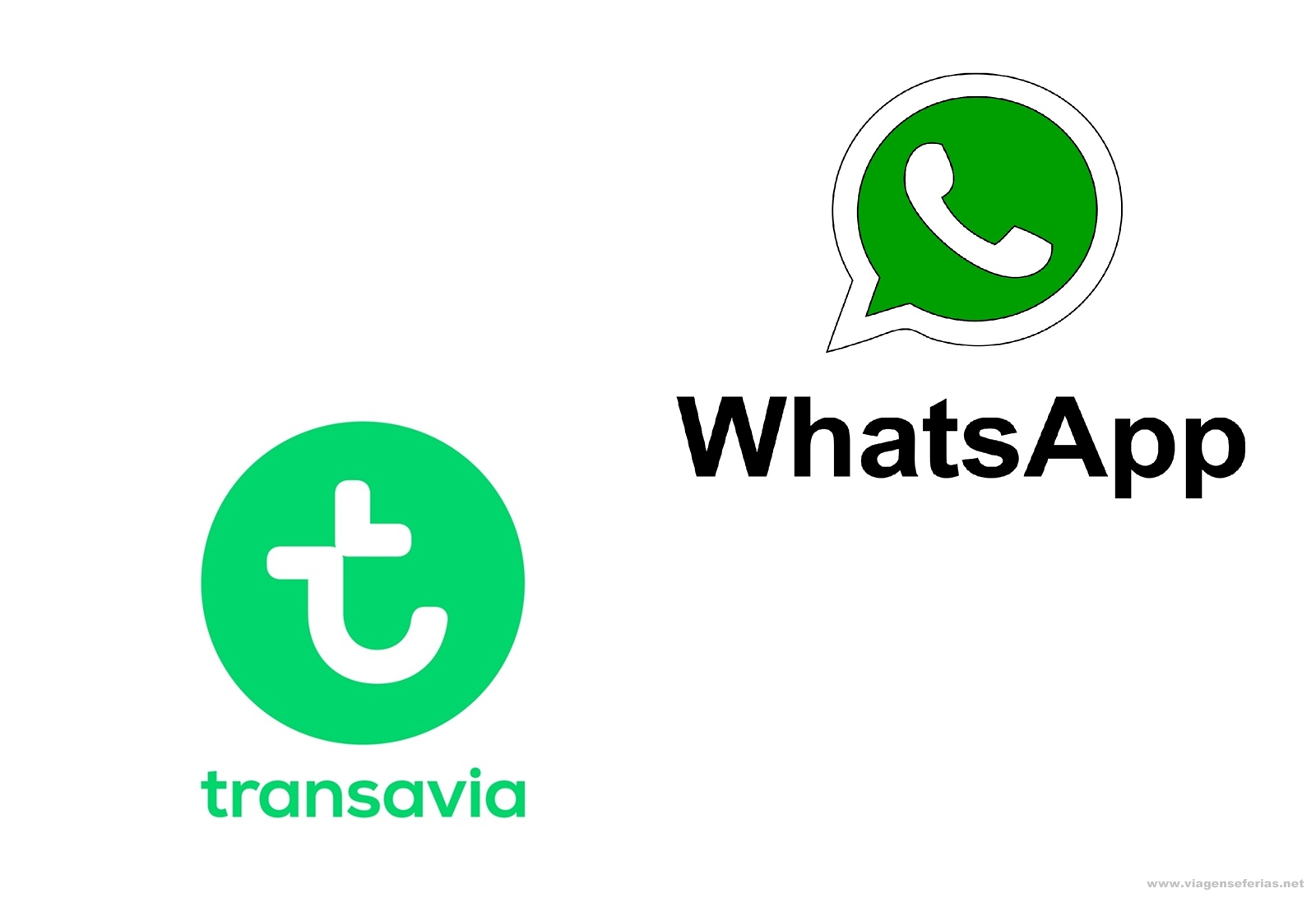 Companhia Aérea Transavia e Aplicação WhatsApp