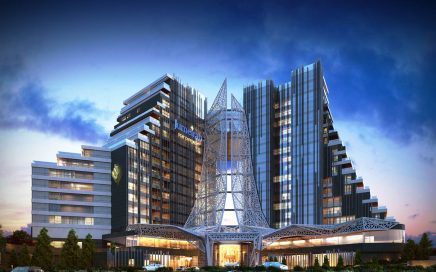 Empreendimento Sea Pearl em Atakoy onde vai ser hotel Jumeirah em Istambul