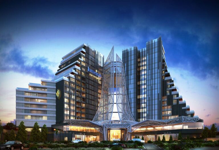 Empreendimento Sea Pearl em Atakoy onde vai ser hotel Jumeirah em Istambul