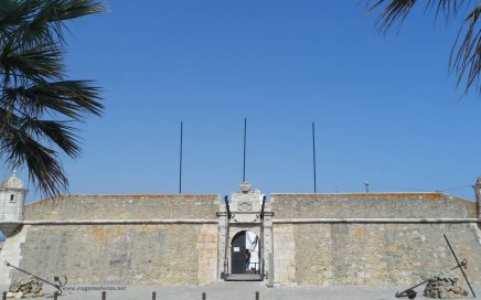 Forte da Ponta da Bandeira em Lagos no Algarve