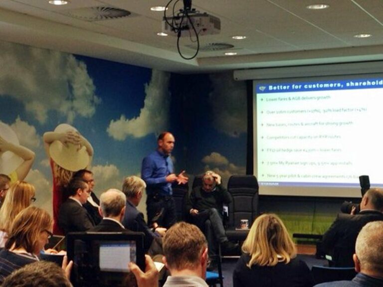 Kenny Jacobs apresenta fase 3 do Programa Sempre a Melhorar da Ryanair
