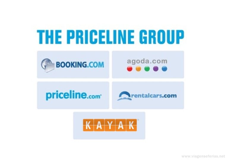 Unidades pertencentes ao grupo Priceline
