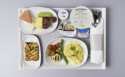 Novo Menu orgânico da Companhia Aérea Air Europa