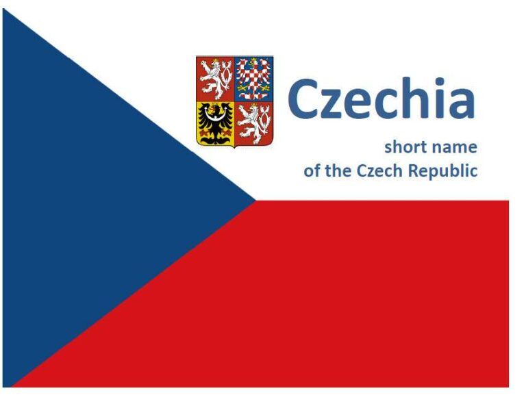 Czechia novo nome para a Republica Checa