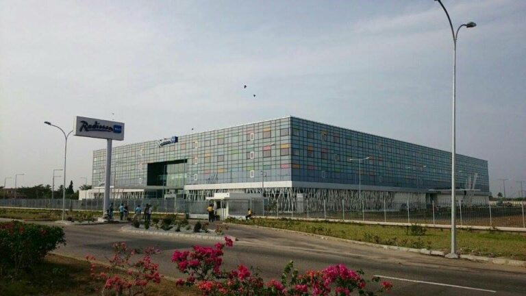 Hotel Radisson Blu Aeroporto de Abidjan na Costa do Marfim