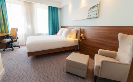 Quarto do hotel Hampton by Hilton Amsterdam Centre East