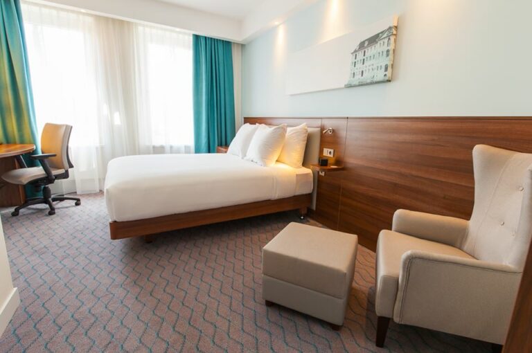 Quarto do hotel Hampton by Hilton Amsterdam Centre East
