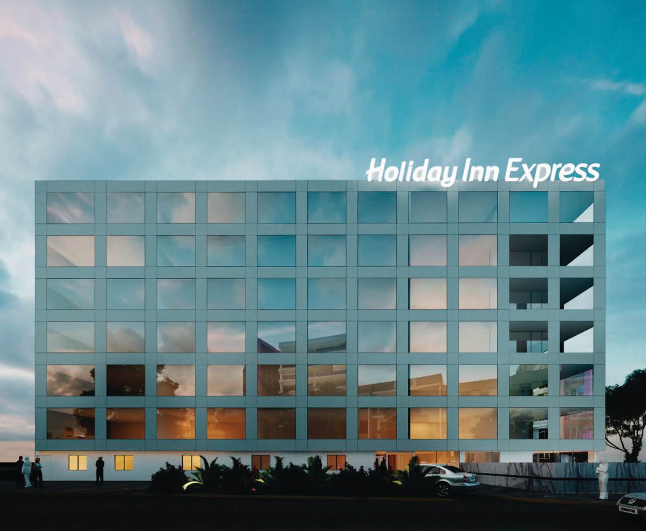 Fachada do Hotel Holiday Inn Express Piura no Peru