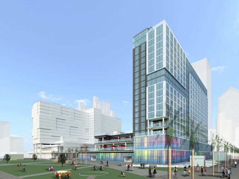 Rendering do hotel InterContinental San Diego que vai abrir em 2018