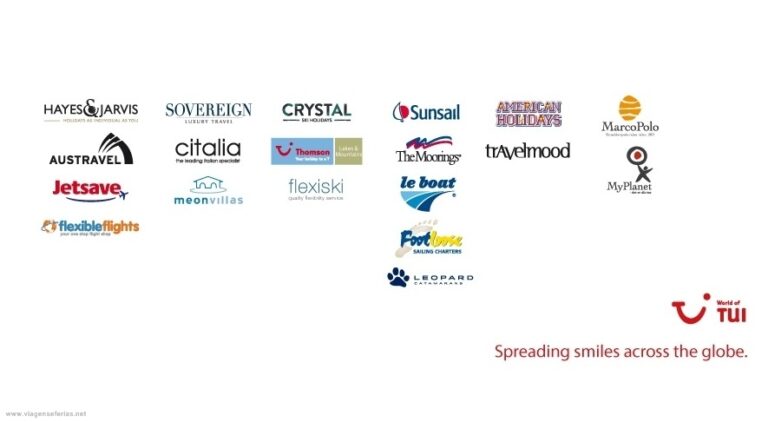 19 marcas do grupo Specialist Holidays da TUI