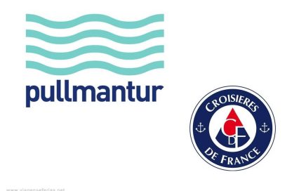 Logos da Croisières de France e Pullmantur