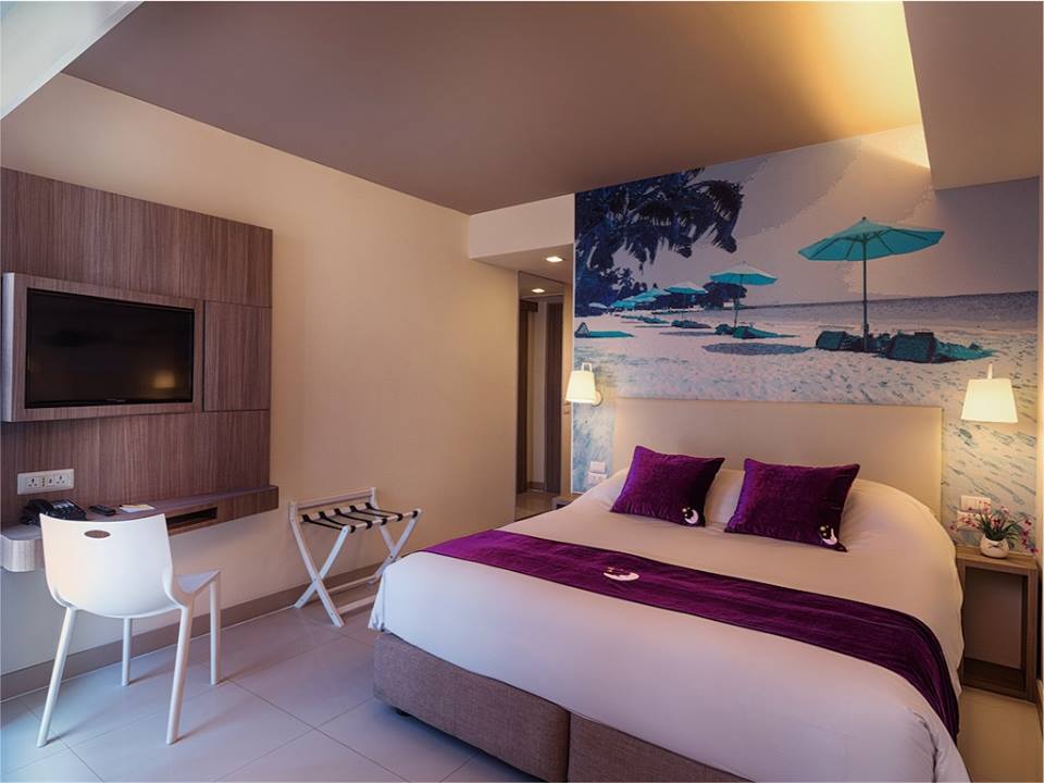 Quarto do hotel Premier Inn Pattaya na Tailândia