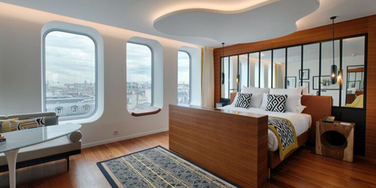 Quarto do hotel Renaissance Paris Republique