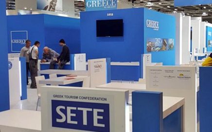 Stand da SETE - Confederação de Turismo da Grécia