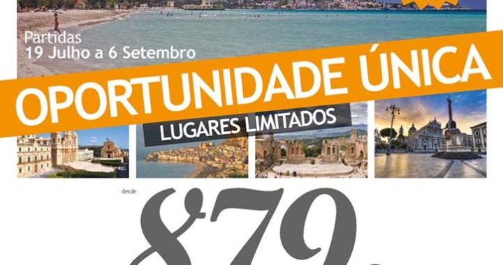 Pacote de férias em Sicilia para viagens entre 19 de Julho e 6 de Setembro