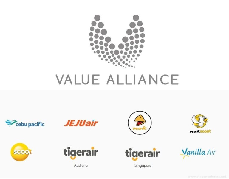 8 companhias aéreas da Aliança Value