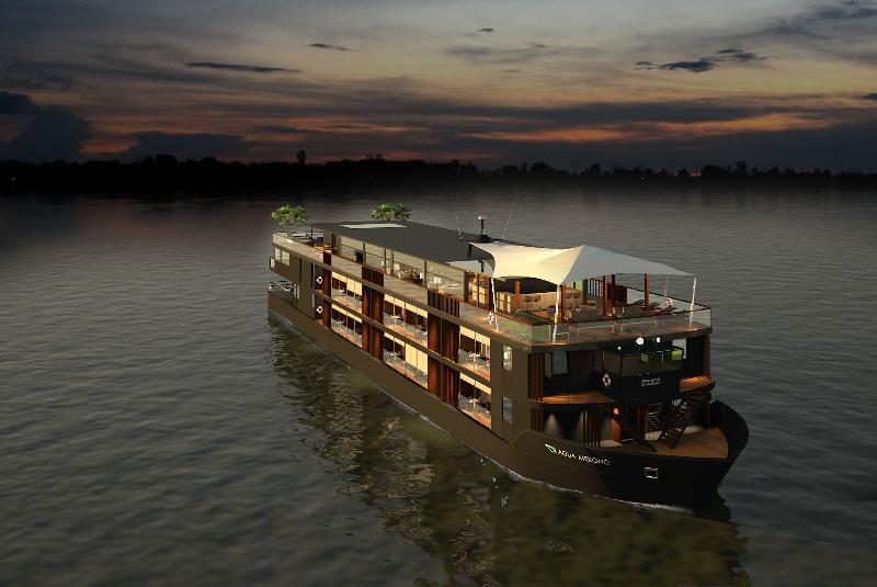 Navio Aqua Mekong terá um irmão Amazon para cruzeiros no Amazonas