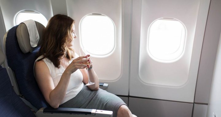 Assento da classe Economy Plus da Brussels Airlines