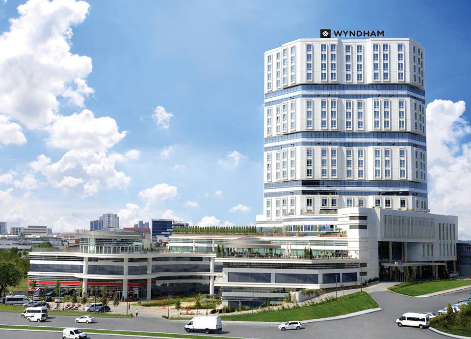 Vista geral sobre o hotel Wyndham Grand Istambul