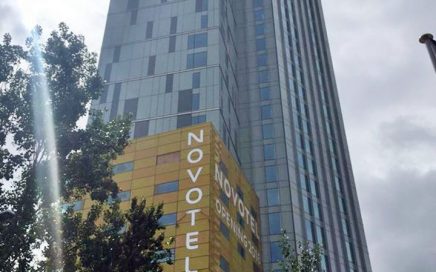 Torre do hotel Novotel Canary Wharf em Londres