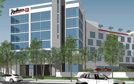 Futuro hotel Radisson Red Miami Aeroporto nos EUA