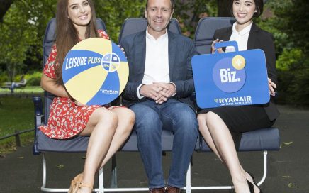 Kenny Jacobs apresenta tarifa Ryanair Leisure Plus