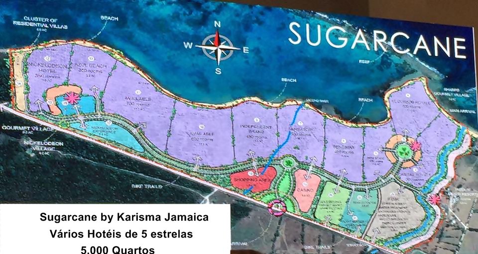 Projecto de hotéis Sugarcane by Karisma Jamaica