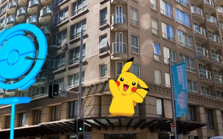 Pokémon no hotel Mantra 2 Bond Street em Sydney