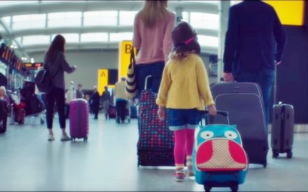Primeiro anúncio de TV do aeroporto de Heathrow Londres