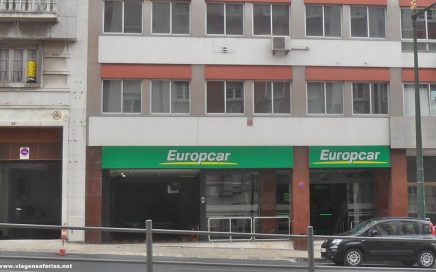 Centro de Atendimento da rent-a-car Europcar em Lisboa