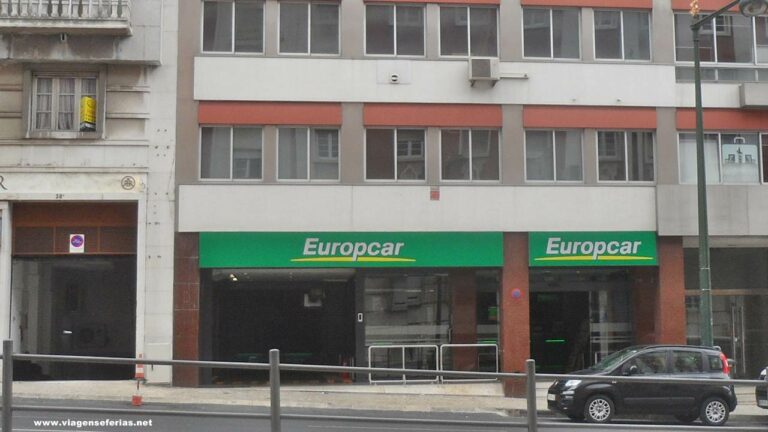 Centro de Atendimento da rent-a-car Europcar em Lisboa