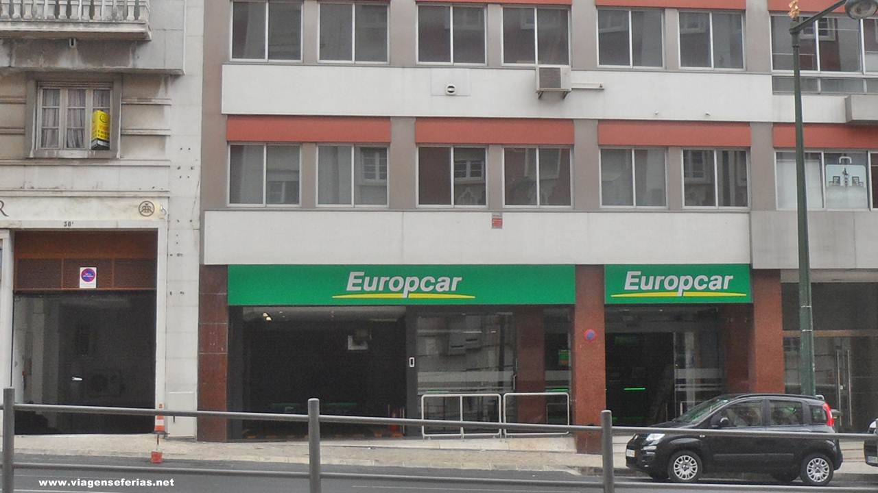 Centro de Atendimento da rent-a-car Europcar em Lisboa