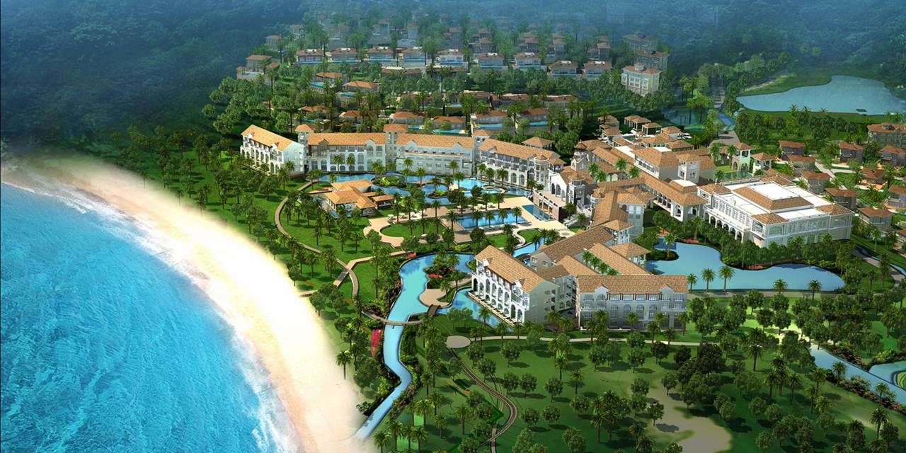 Projecto do hotel Ritz-Carlton na ilha Hainan na China