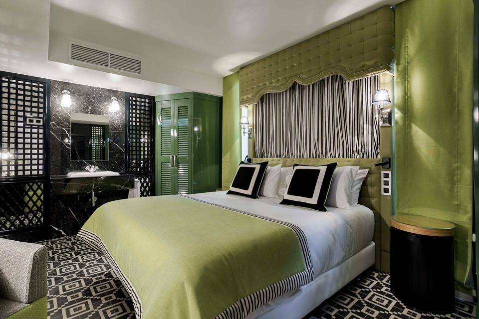 Um dos quartos do hotel Room Mate Anna em Barcelona (Passeig de Gràcia)