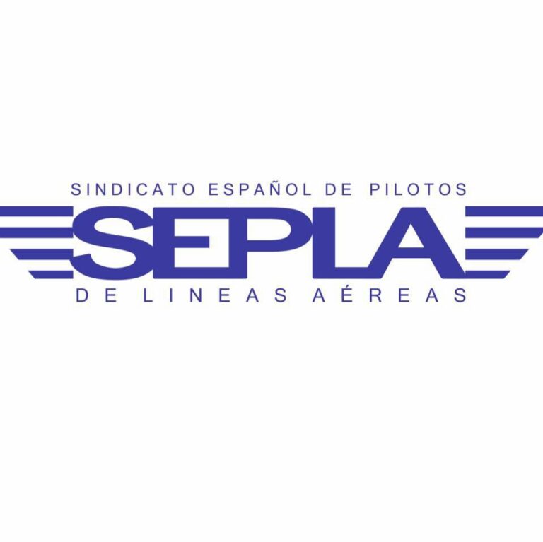 Logo SEPLA - Sindicato Espanhol de Pilotos das Linhas Aéreas