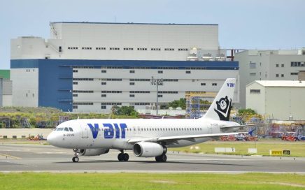 Avião A320 da Companhia de Baixo Custo V Air