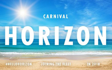 Carnival Horizon novo navio da classe Vista que estreia em 2018