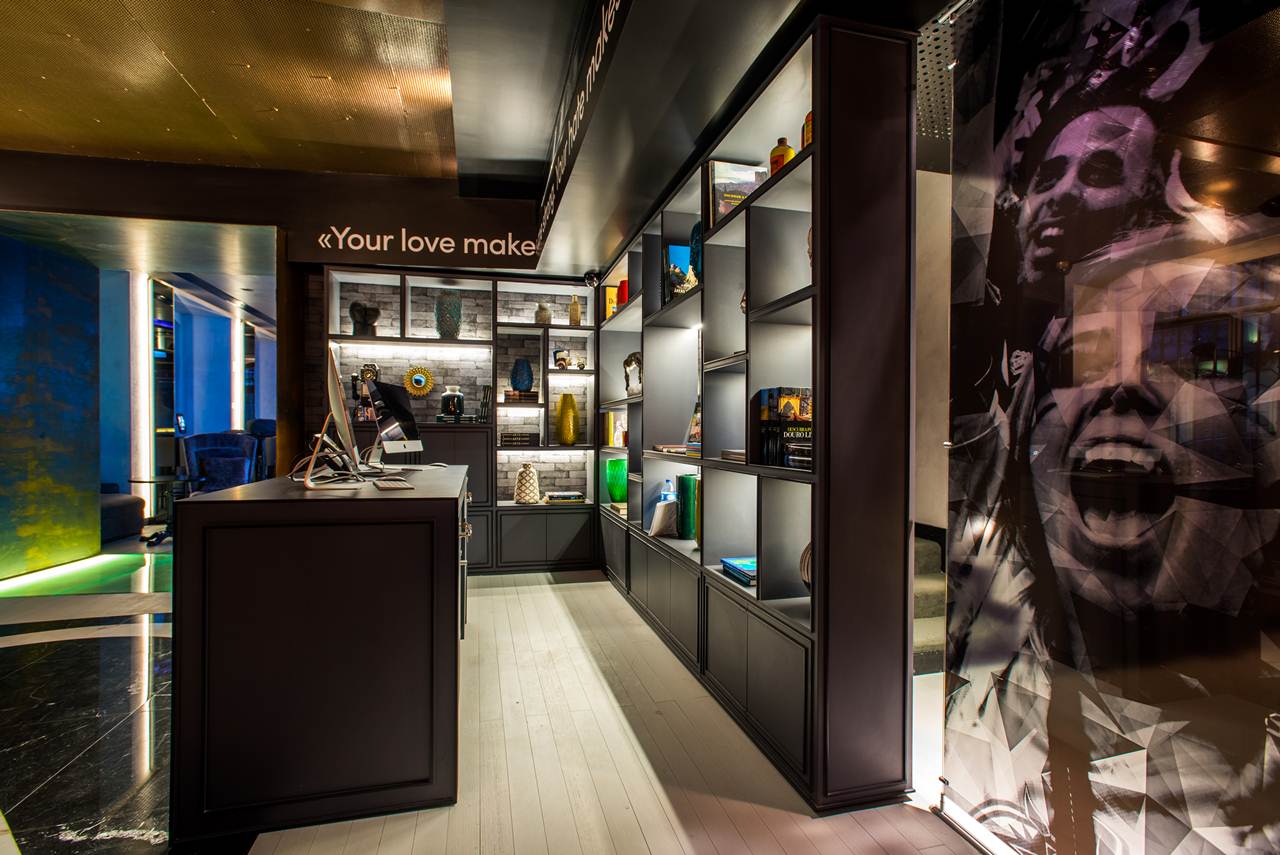 Recepção do Hotel Pestana CR7 Lisboa