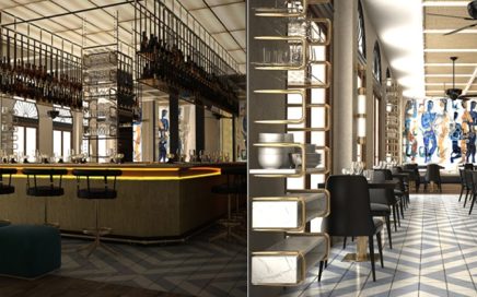 Bar e Restaurante do Hotel Curio by Hilton na cidade de Ibiza