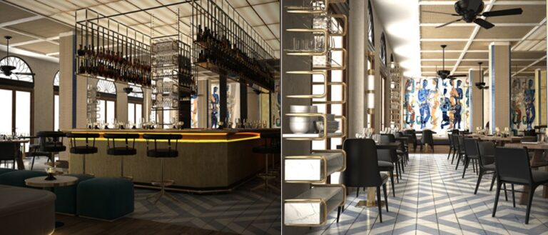 Bar e Restaurante do Hotel Curio by Hilton na cidade de Ibiza