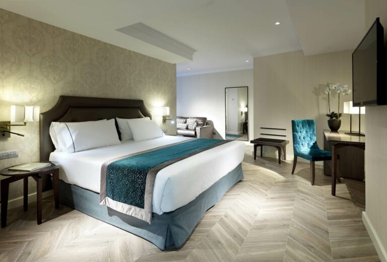 Quarto do hotel Eurostars de La Lírica em Madrid