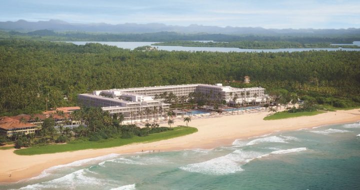Vista superior do hotel Riu Sri-Lanka recem-inaugurado