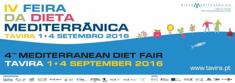 Outdoor da Feira da Dieta Mediterrânica em Tavira no Algarve