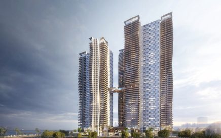 Torres onde vai ficar o hotel Wyndham Soleil Danang no Vietname
