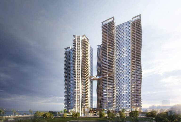 Torres onde vai ficar o hotel Wyndham Soleil Danang no Vietname