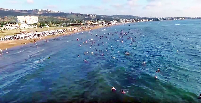 Estância turística de Tartus na Síria vista de cima