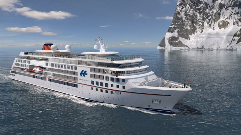 Novo navio de cruzeiros de expedição da Hapag Lloyd