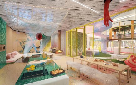 Espaço Happy House da nova marca Accorhotels Jo and Joe