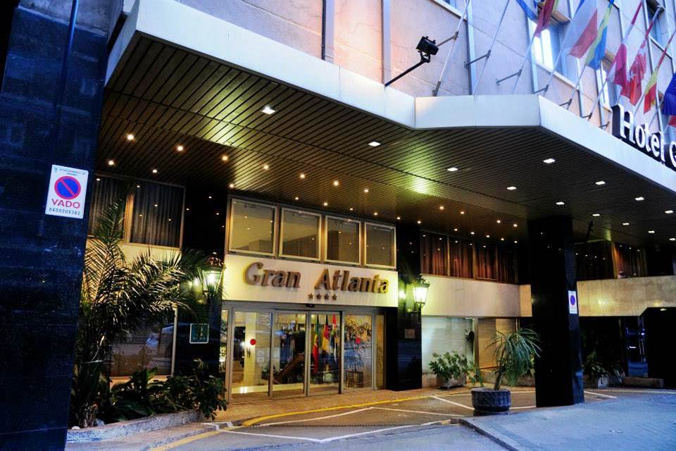 Entrada dp Hotel Gran Atlanta Madrid, agora da Leonardo Hotéis